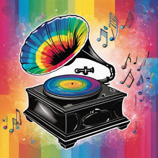 Gramophone visual #6301