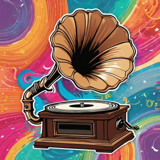 Gramophone visual #6302