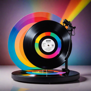 Vinyl record visual #6314