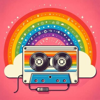 Tape recorder visual #6331