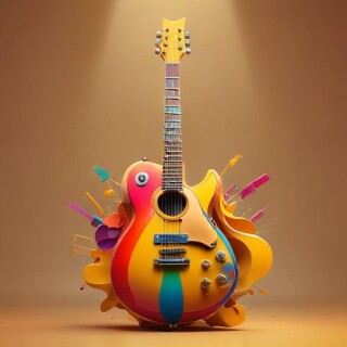 Guitar visual #6509