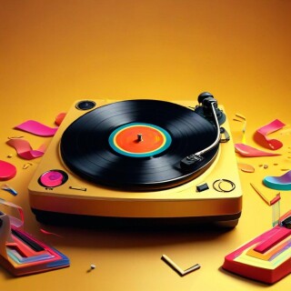 Gramophone visual #6445