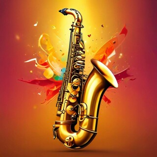 Saxophone visual #6424