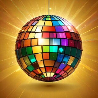 Disco ball visual #6454