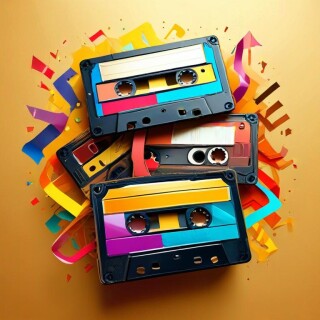 Tape recorder visual #6398