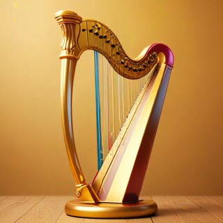 Harp visual #6428