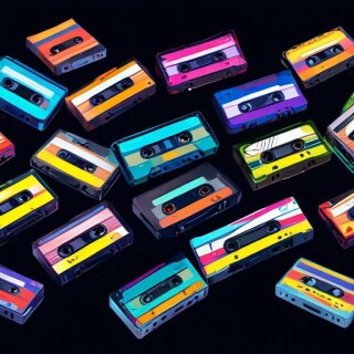 Tape recorder visual #6394