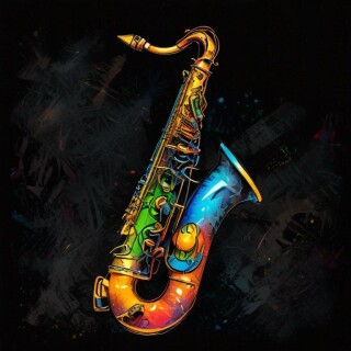 Saxophone visual #6421