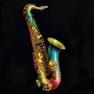 Saxophone visual #6419