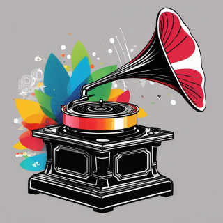 Gramophone visual #6440