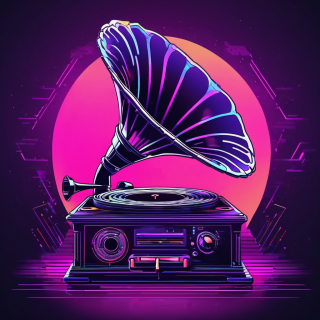 Gramophone visual #6439