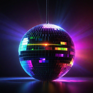 Disco ball visual #6453