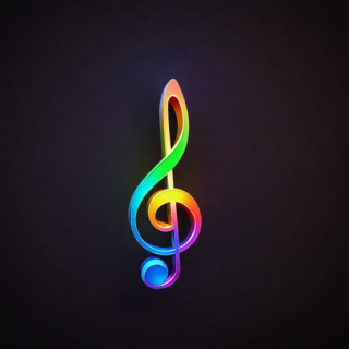 Music note visual #6383