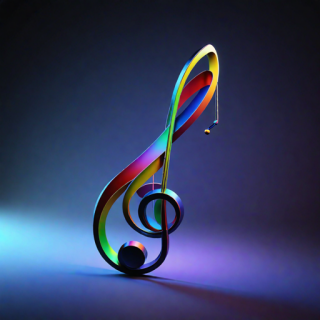 Music note visual #6380