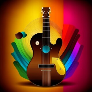 Guitar visual #6546