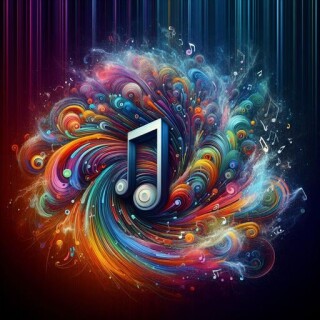 Music note visual #6543