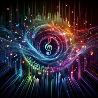 Music note visual #6537