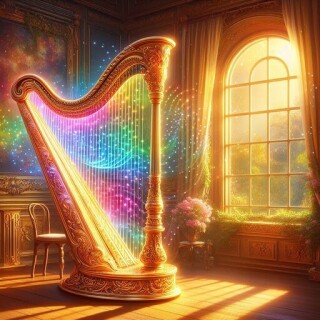 Harp visual #6699