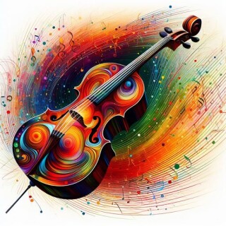 Violin visual #6697