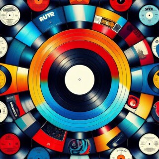 Vinyl record visual #6694