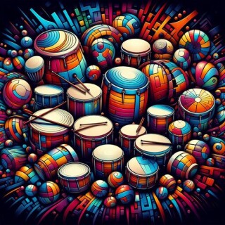Drum visual #6690