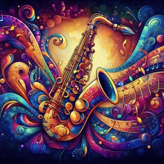 Saxophone visual #6686