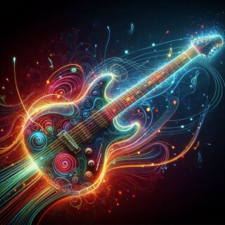 Guitar visual #6673