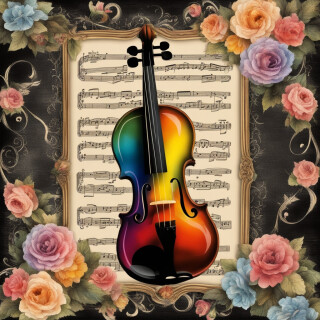Violin visual #6760