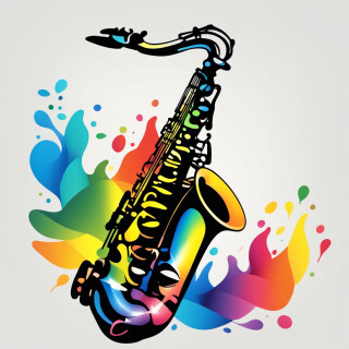 Saxophone visual #6754