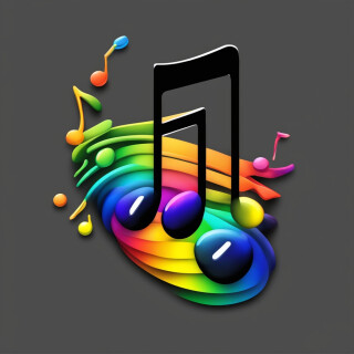 Music note visual #6744