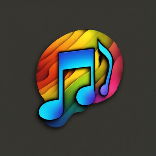 Music note visual #6743