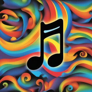 Music note visual #6736
