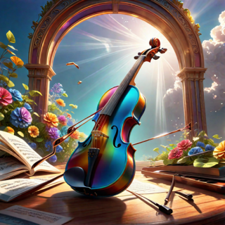Violin visual #6814