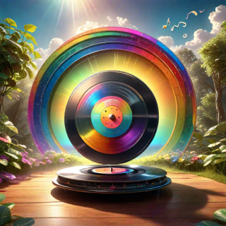 Vinyl record visual #6798