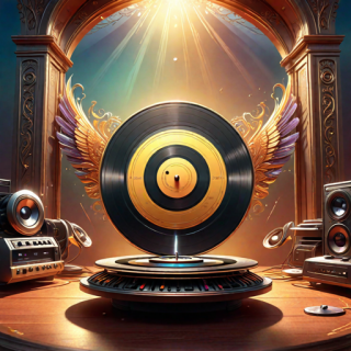 Vinyl record visual #6797