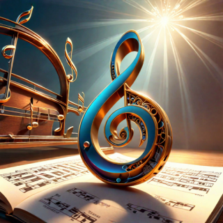Music note visual #6783