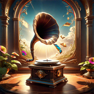 Gramophone visual #6790