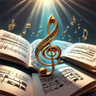 Music note visual #6781