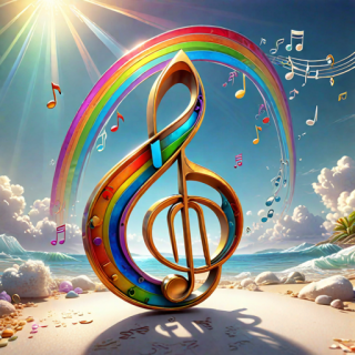 Music note visual #6780