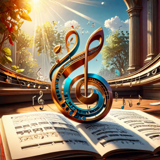 Music note visual #6777