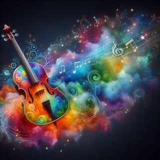 Violin visual #6898