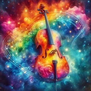 Violin visual #6901