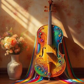 Violin visual #6921