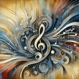 Music note visual #6930