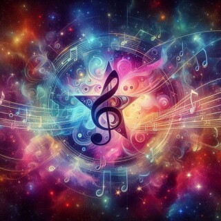 Music note visual #7043