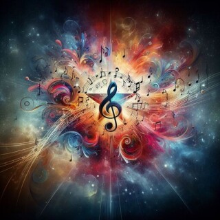 Music note visual #7042
