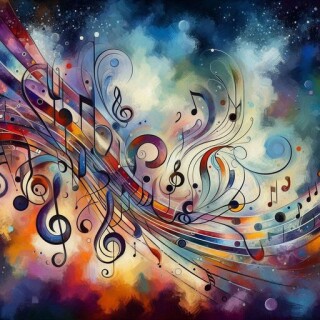 Music note visual #7040