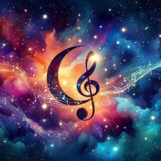 Music note visual #7038