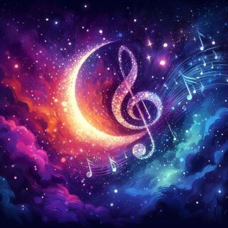 Music note visual #7037