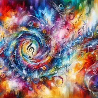 Music note visual #7035